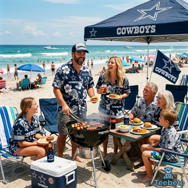 Dallas Cowboys Apparel: The Complete Fan Guide to Choosing, Styling, and Wearing Cowboys Fan Gear 27 Dallas Cowboys Hawaiian Shirt Summer Vacation