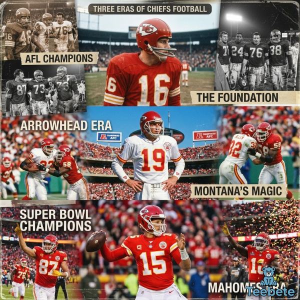 Kansas City Chiefs Championship Eras Comparison