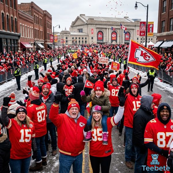 The Kansas City Chiefs Super Bowl Parade Tradition 16 Kansas City Chiefs Parade Family Celebration Real Life