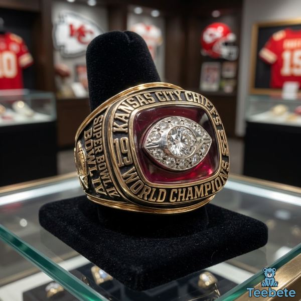 Kansas City Chiefs Rings: How Many Championship Rings Do They Have? 17 Kansas City Chiefs Super Bowl IV Championship Ring