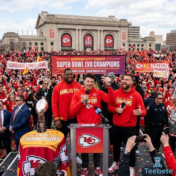 The Kansas City Chiefs Super Bowl Parade Tradition 19 Kansas City Chiefs Union Station Rally Celebration