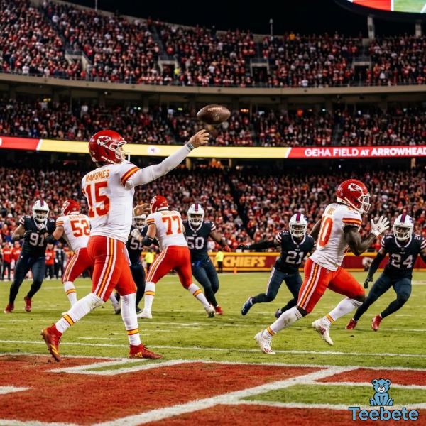 Tyreek Hill and the Kansas City Chiefs: A Game-Changing Legacy 15 Patrick Mahomes And Tyreek Hill Chiefs Deep Pass