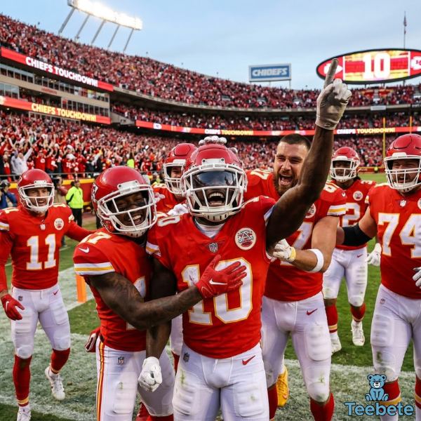 Tyreek Hill and the Kansas City Chiefs: A Game-Changing Legacy 16 Tyreek Hill Kansas City Chiefs Touchdown Celebration
