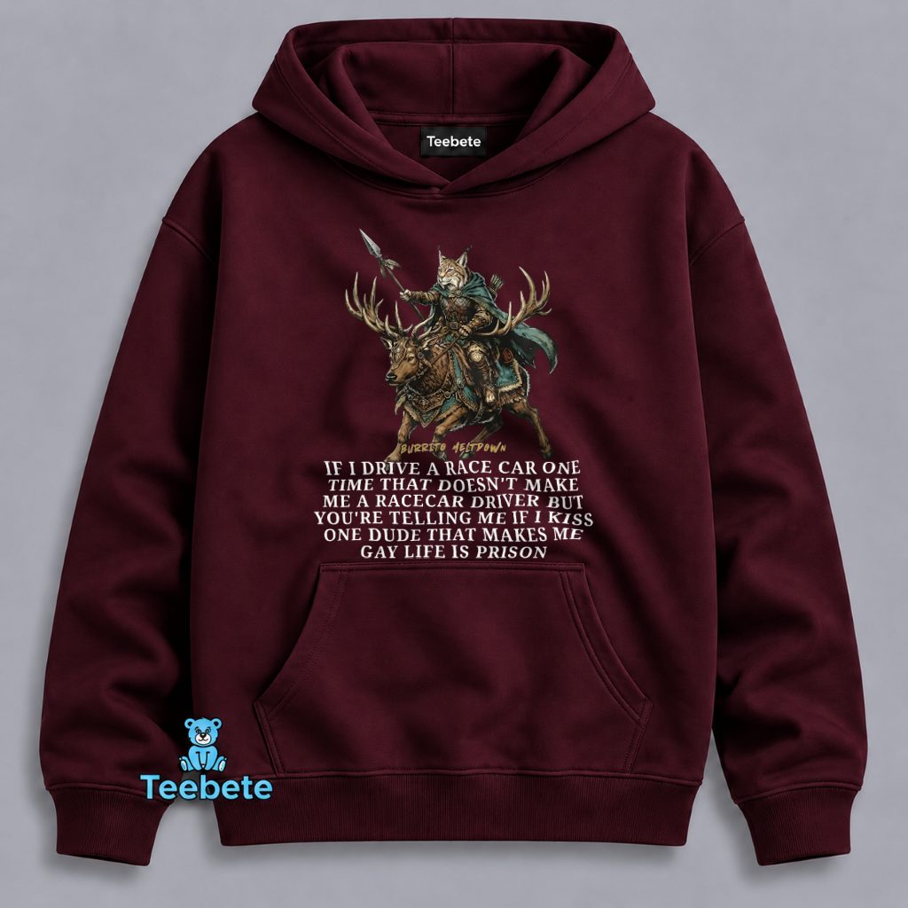 Cat Warrior Hoodie If I Drive A Race Cat Warrior Hoodie If I Drive A Race