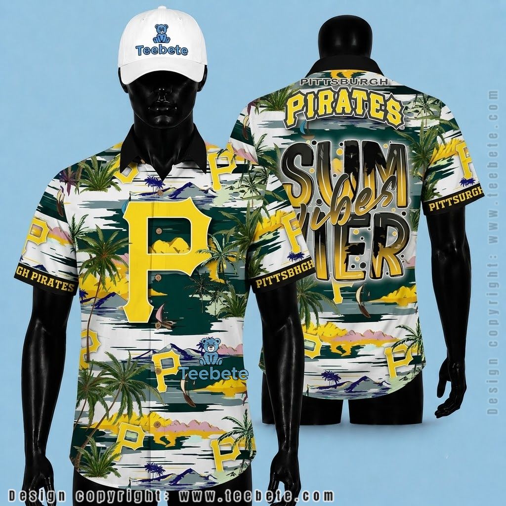 Pittsburgh Pirates Hawaiian Shirt Summer Coastal Island
