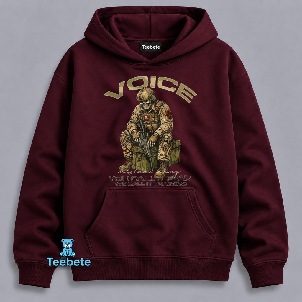 Skeleton Soldier Hoodie You Call It Fear We Call Skeleton Soldier Hoodie You Call It Fear We Call