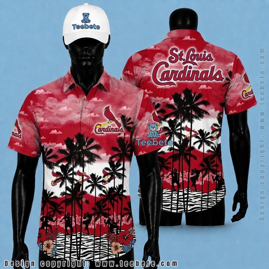 St Louis Cardinals Tropical Shirt Tropical Dancer