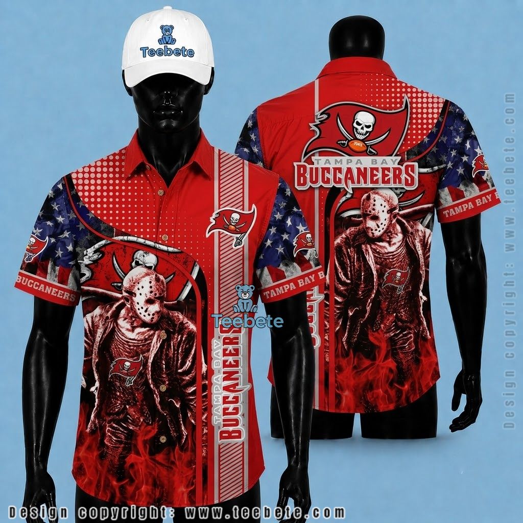 Tampa Bay Buccaneers Hawaiian Shirt Jason Voorhees
