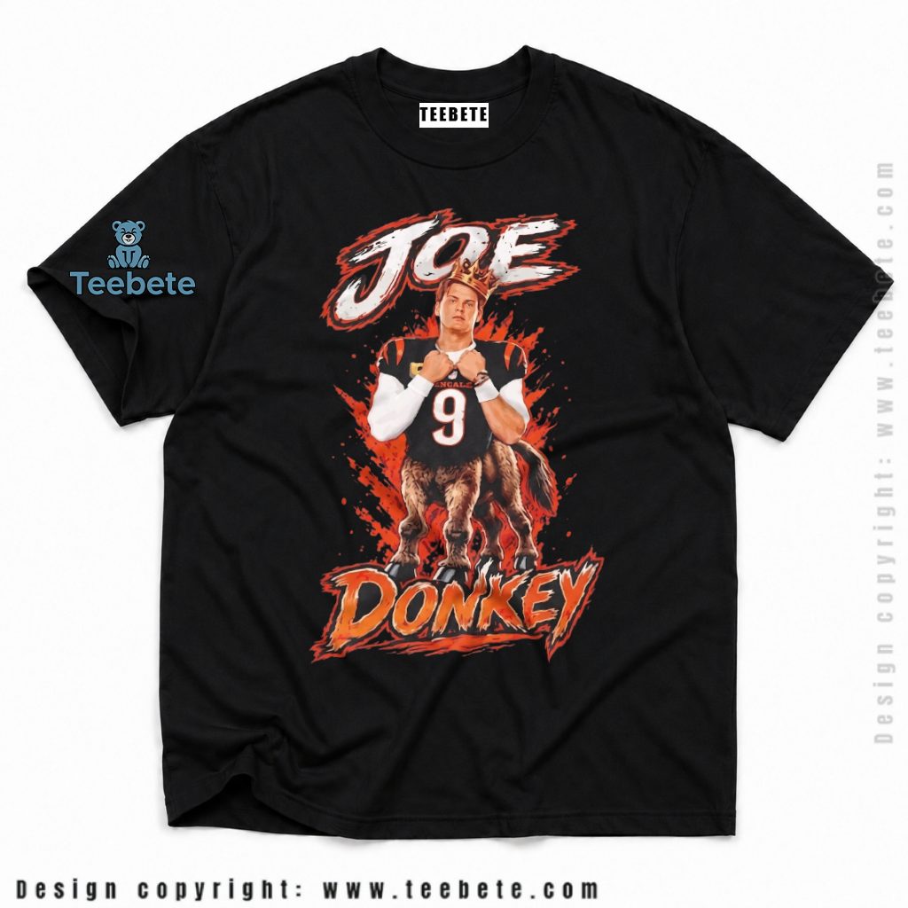 Cincinnati Bengals Joe Donkey Burrow Shirt