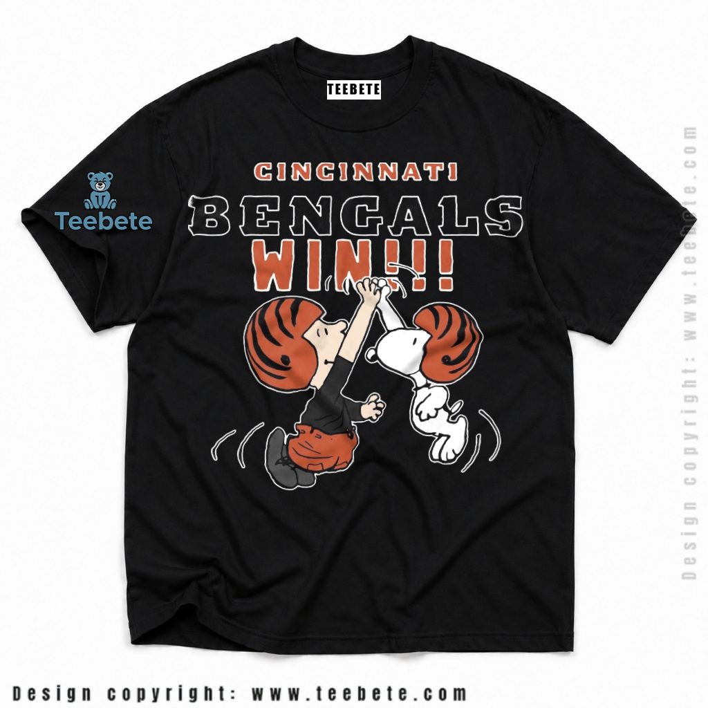 Cincinnati Bengals Snoopy Win Dance Shirt