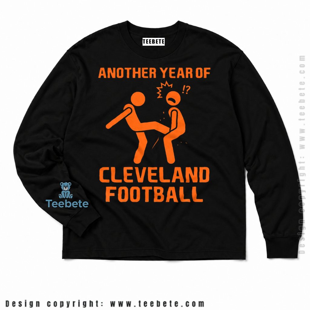Cleveland Browns Another Year Stick Figure Long Sleeve Cleveland Browns Another Year Stick Figure Long Sleeve