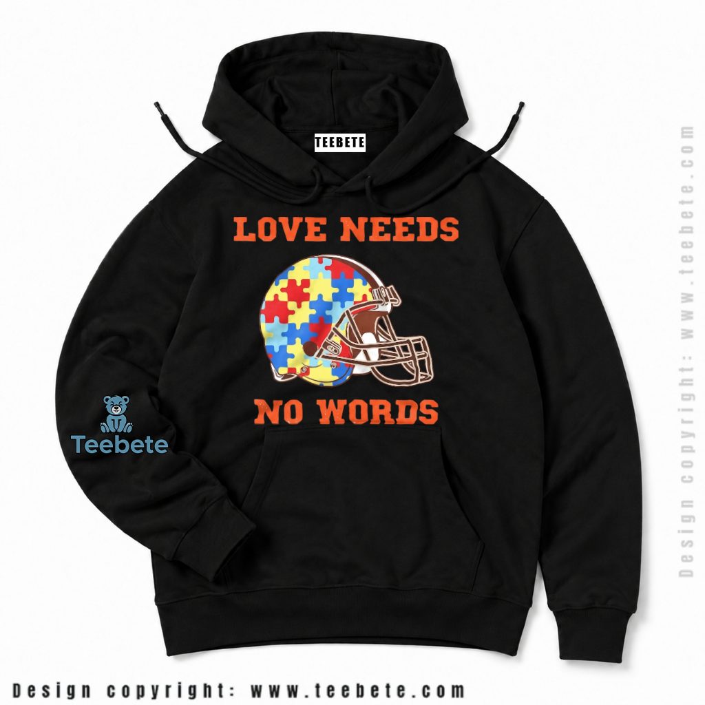 Cleveland Browns Autism Puzzle Helmet Hoodie Cleveland Browns Autism Puzzle Helmet Hoodie
