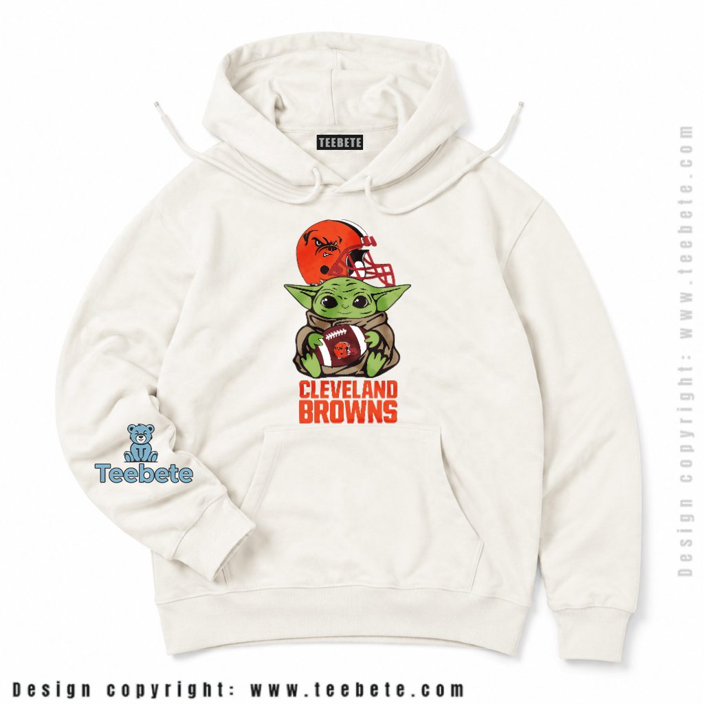 Cleveland Browns Baby Yoda Football Hoodie Cleveland Browns Baby Yoda Football Hoodie