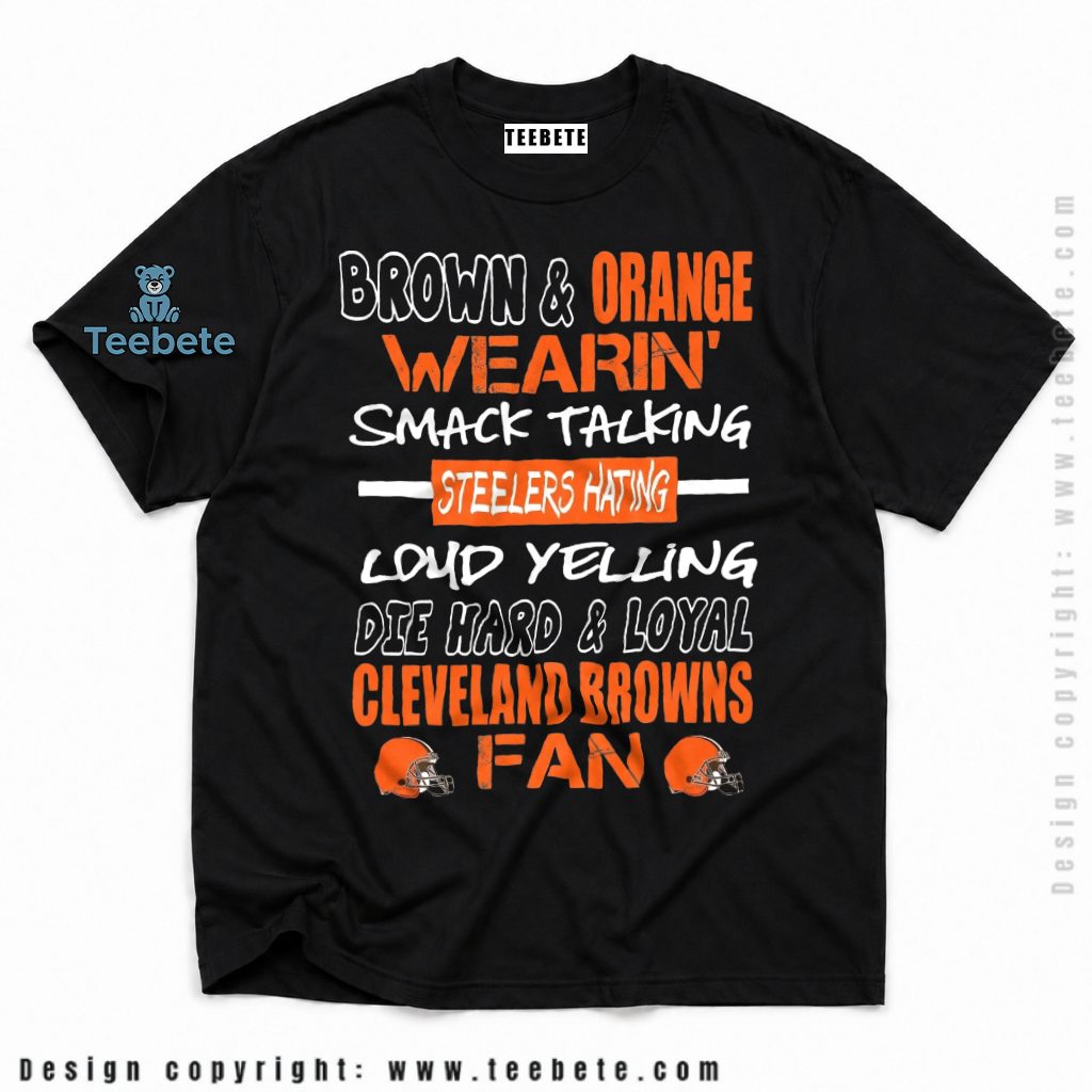 Cleveland Browns Die Hard Steelers Hater Fan Shirt
