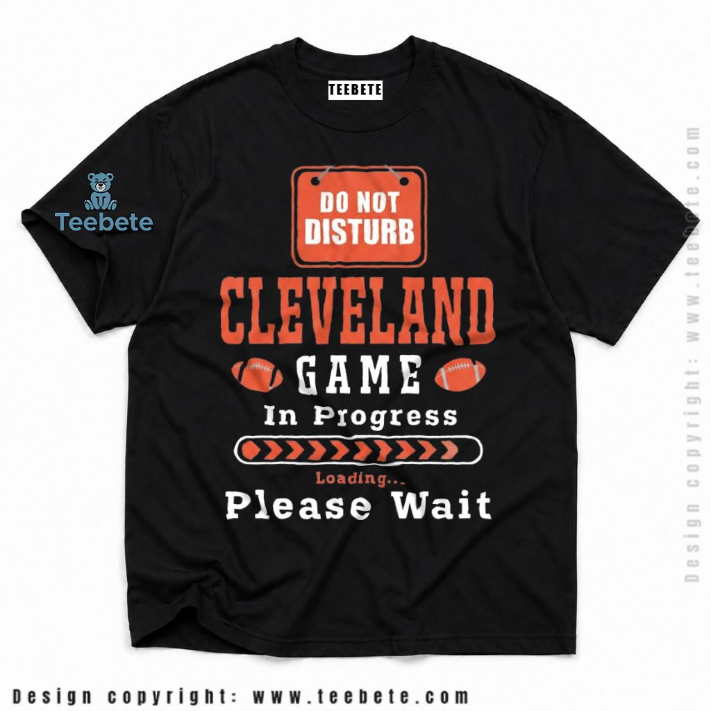 Cleveland Browns Game In Progress Loading Shirt