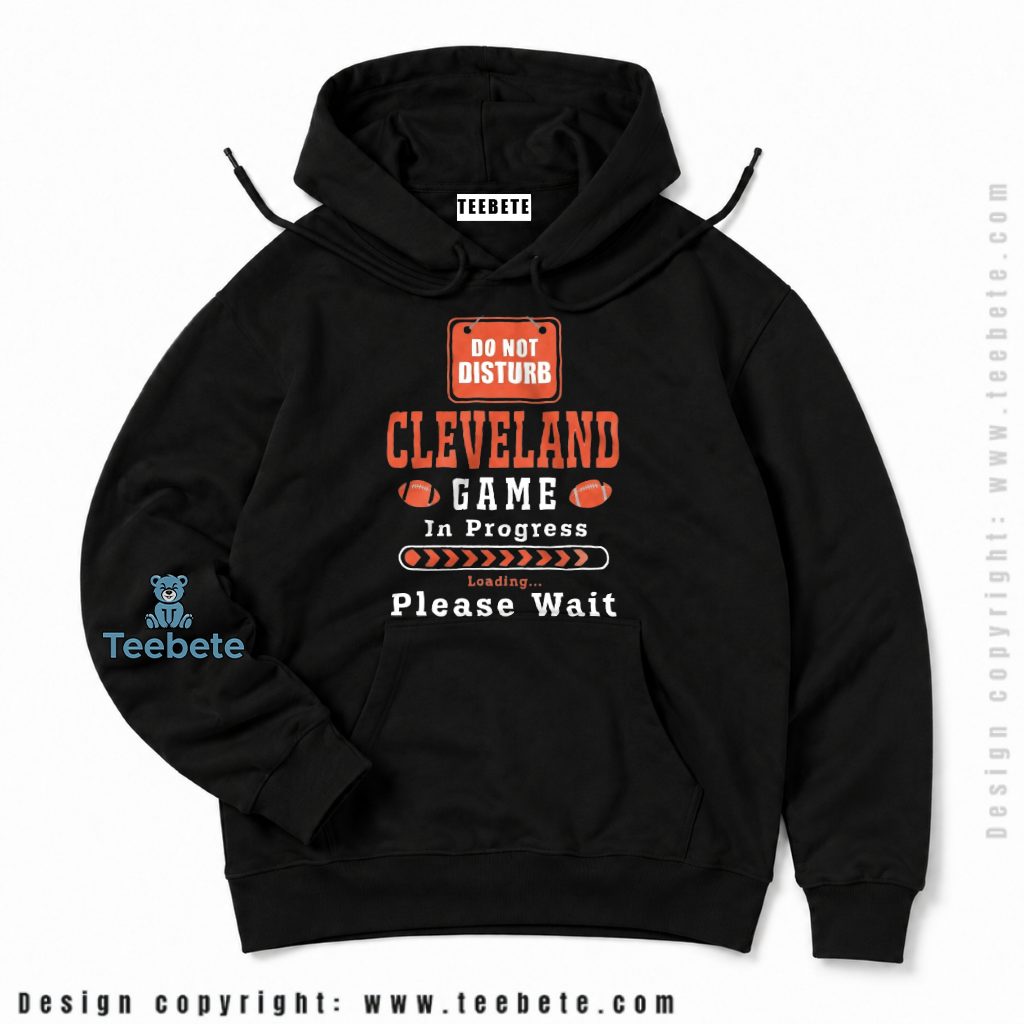 Cleveland Browns Game In Progress Loading Hoodie Cleveland Browns Game In Progress Loading Hoodie