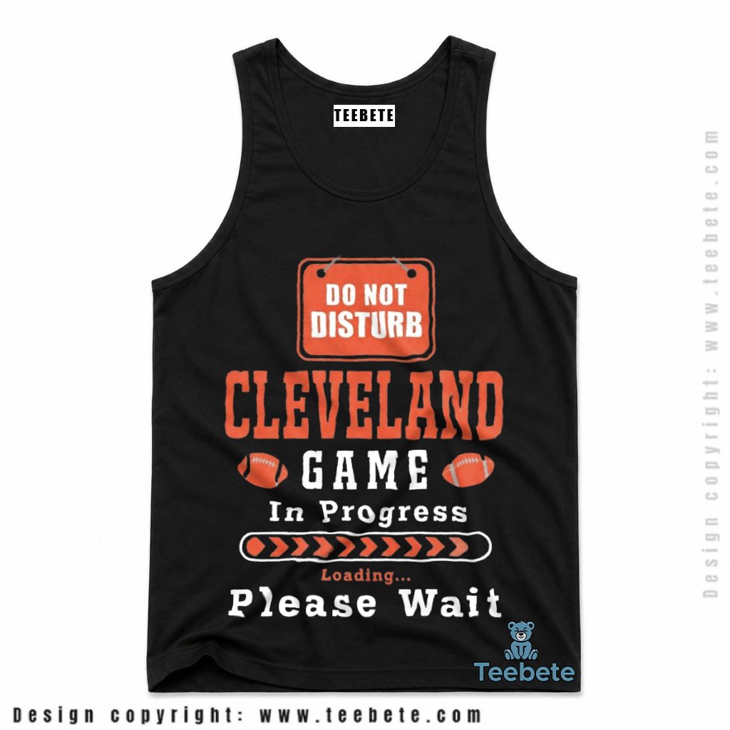 Cleveland Browns Game In Progress Loading Tanktop Cleveland Browns Game In Progress Loading Tanktop