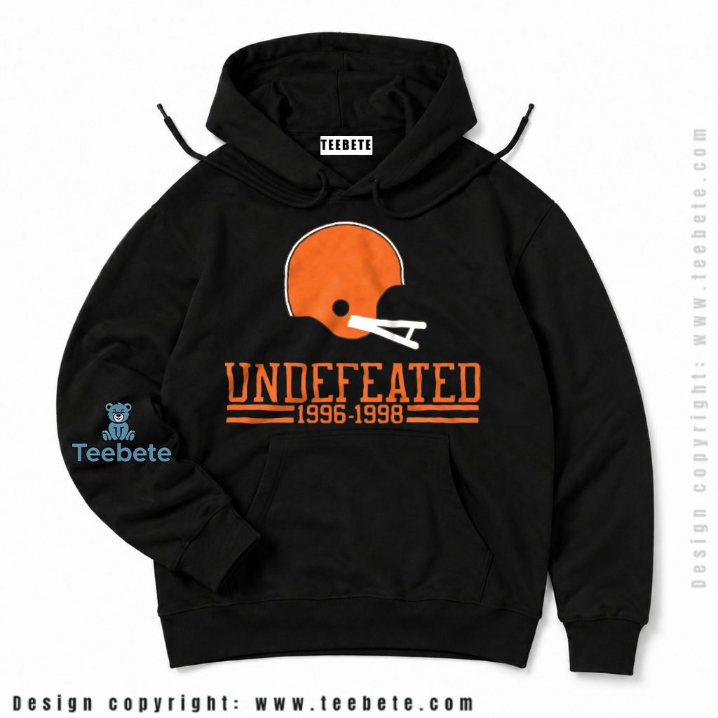 Cleveland Browns Undefeated Helmet 1996 1998 Hoodie Cleveland Browns Undefeated Helmet 1996 1998 Hoodie