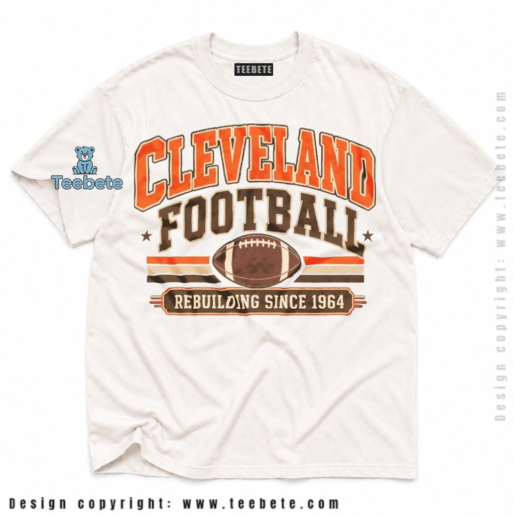 Cleveland Browns Vintage Football Badge Shirt