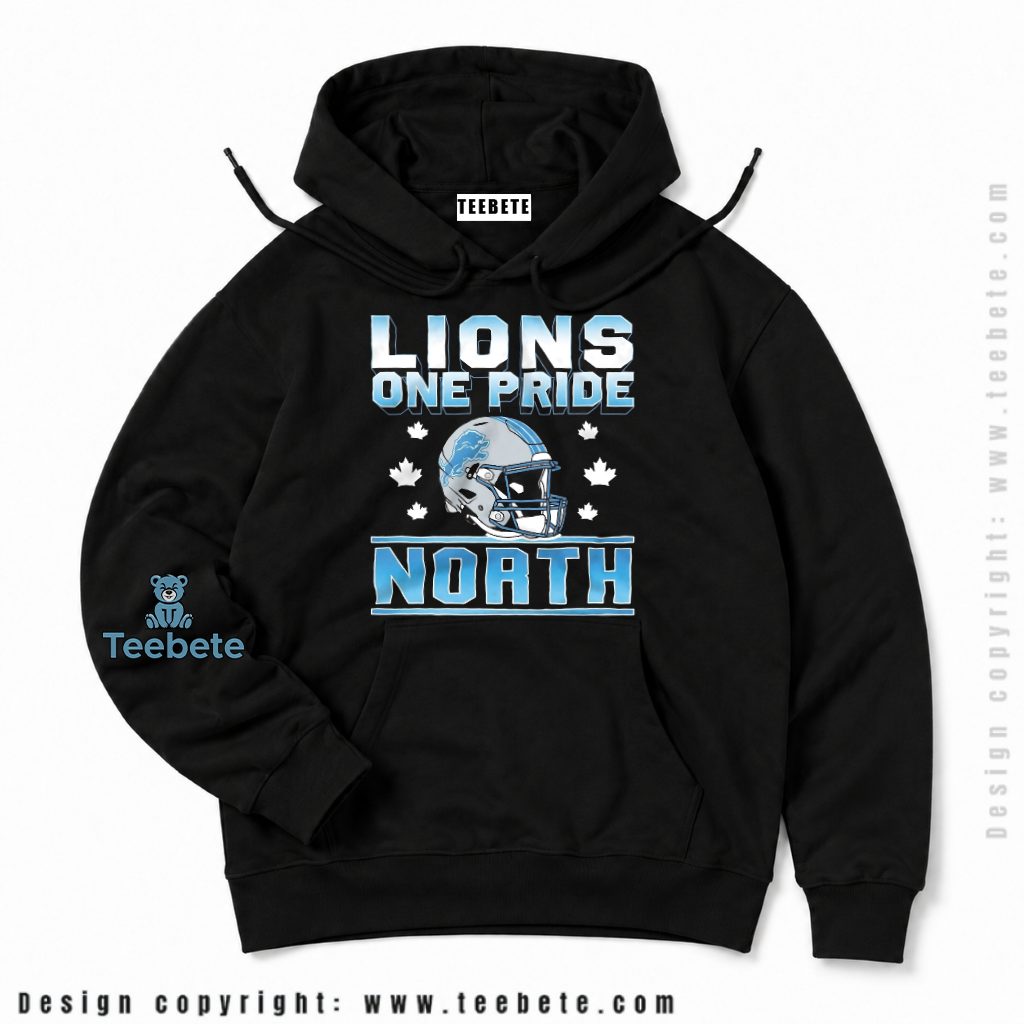 Detroit Lions One Pride North Hoodie Detroit Lions One Pride North Hoodie