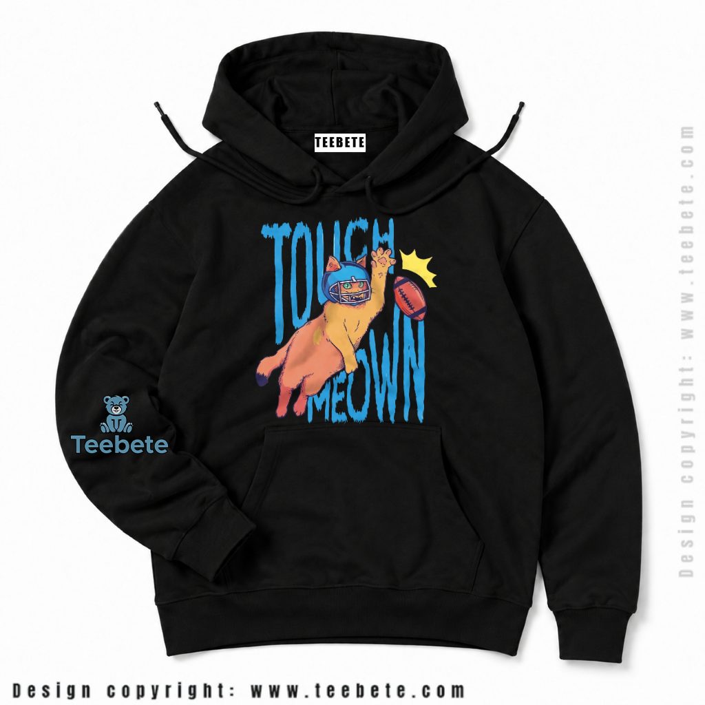Detroit Lions Touch Meown Cat Fan Hoodie Detroit Lions Touch Meown Cat Fan Hoodie