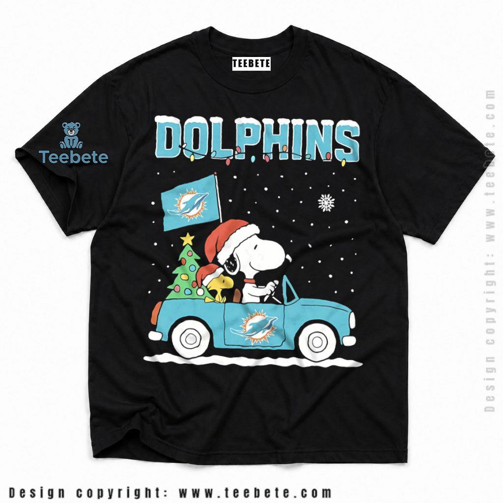 Miami Dolphins Snoopy Running Back Football Shirt Miami Dolphins Snoopy Running Back Football Shirt