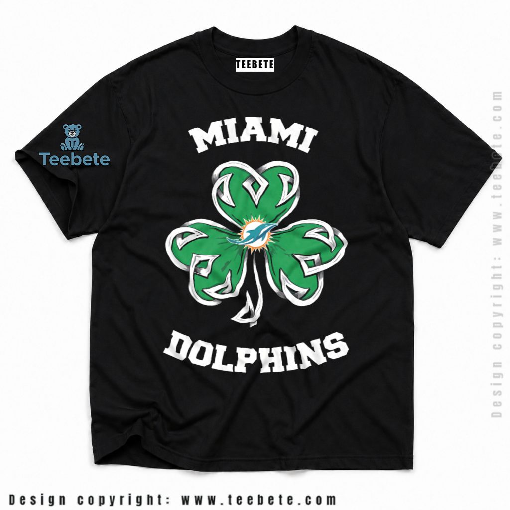 Miami Dolphins St. Patrick’s Day Shamrock Shirt