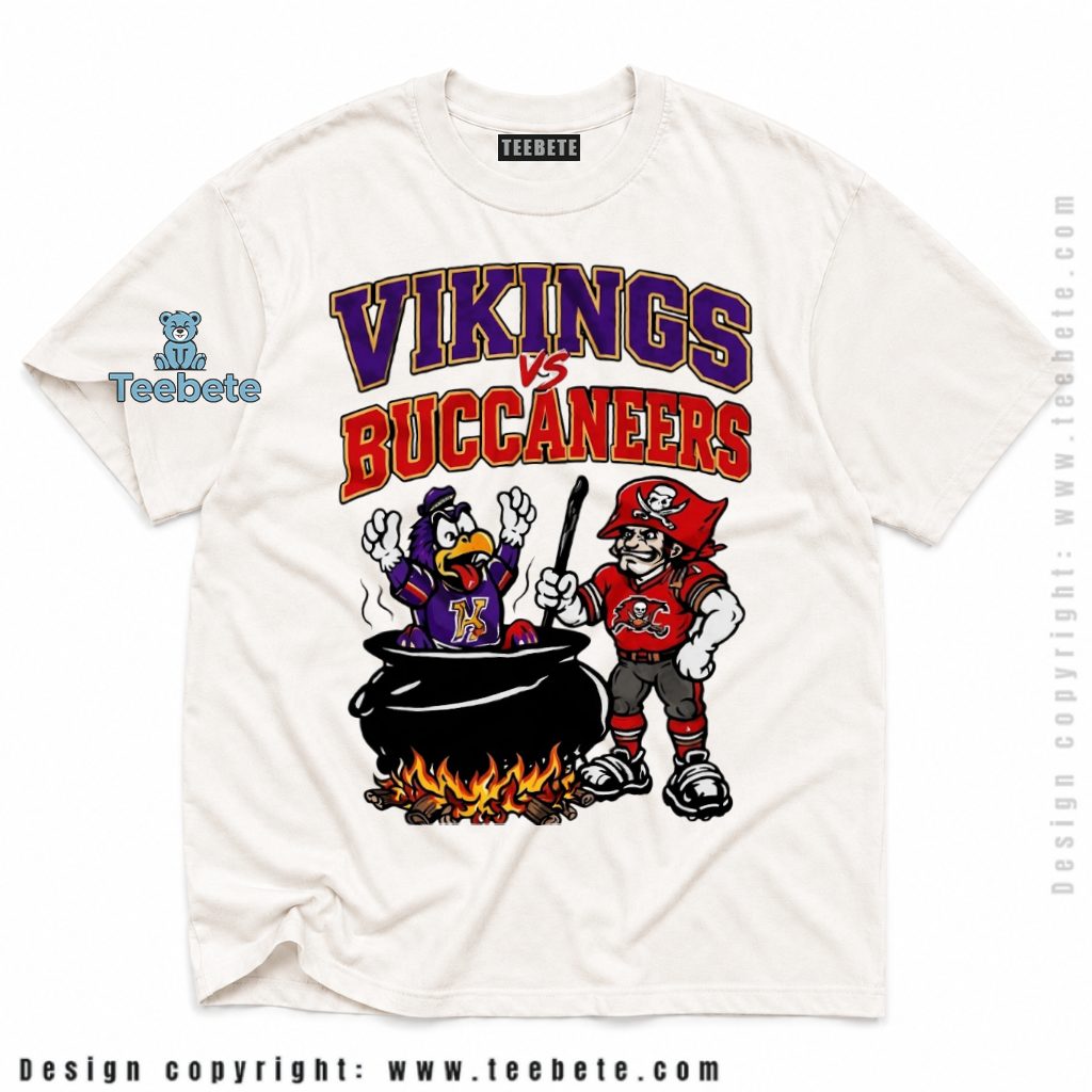 Minnesota Vikings Vs Tampa Bay Buccaneers Cauldron Mascot Shirt