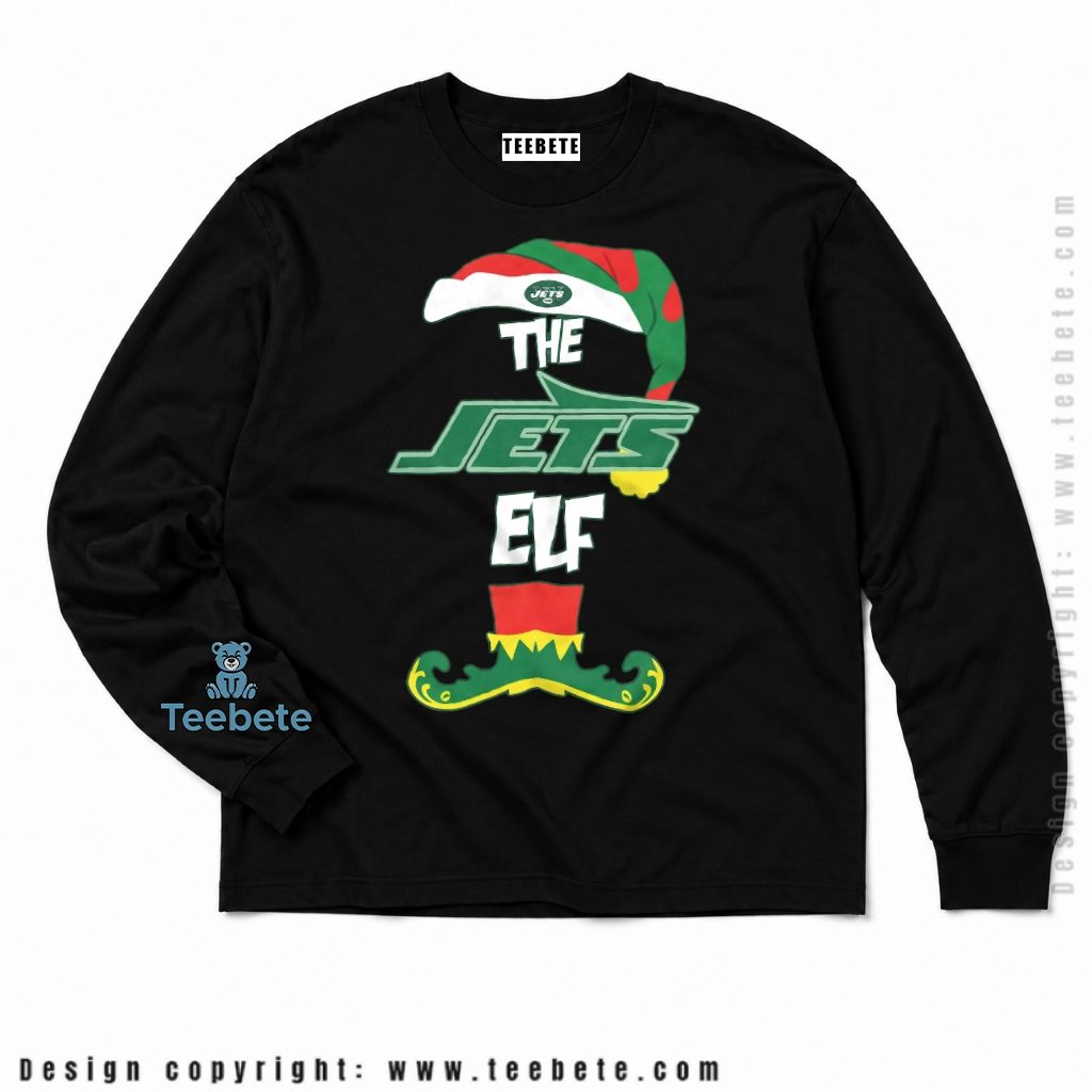 New York Jets Elf Christmas Costume Long Sleeve New York Jets Elf Christmas Costume Long Sleeve