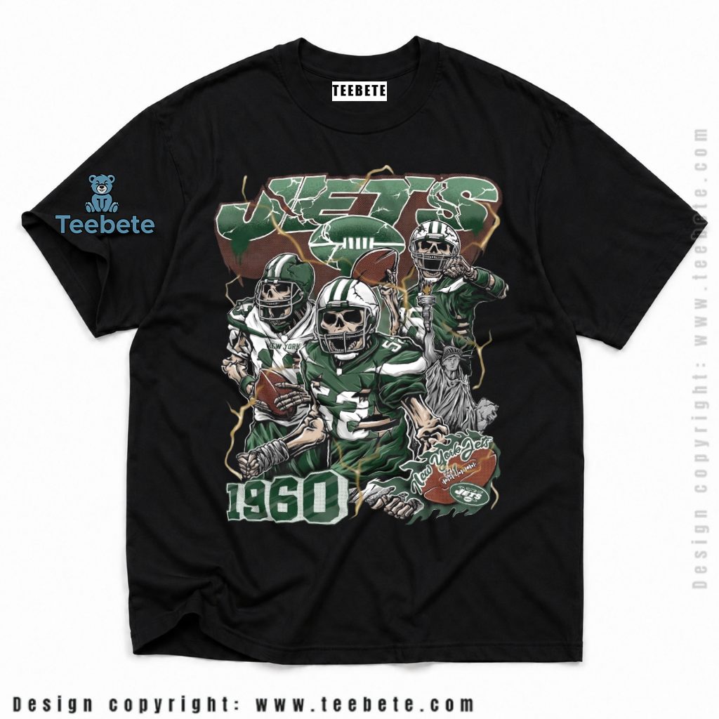 New York Jets Skeleton Player Est 1960 Shirt