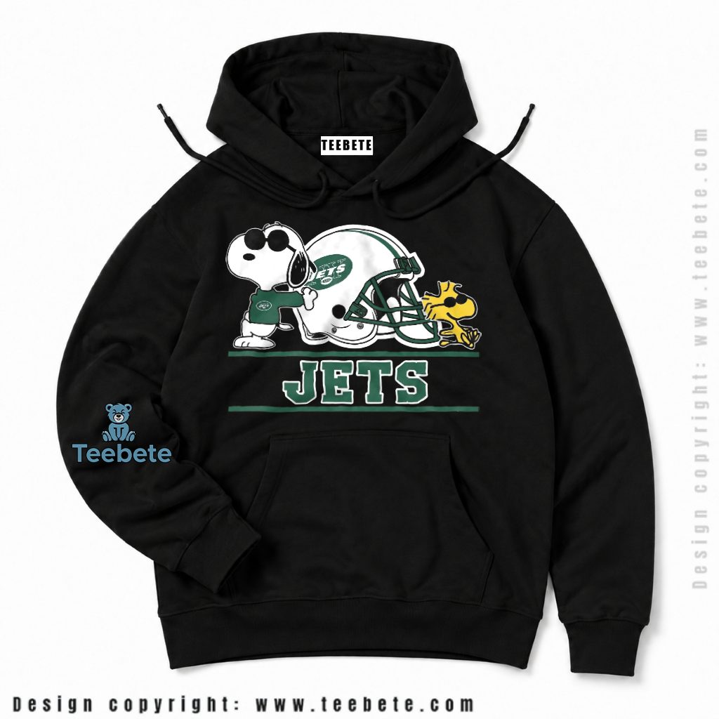New York Jets Snoopy And Woodstock Sunglasses Hoodie New York Jets Snoopy And Woodstock Sunglasses Hoodie