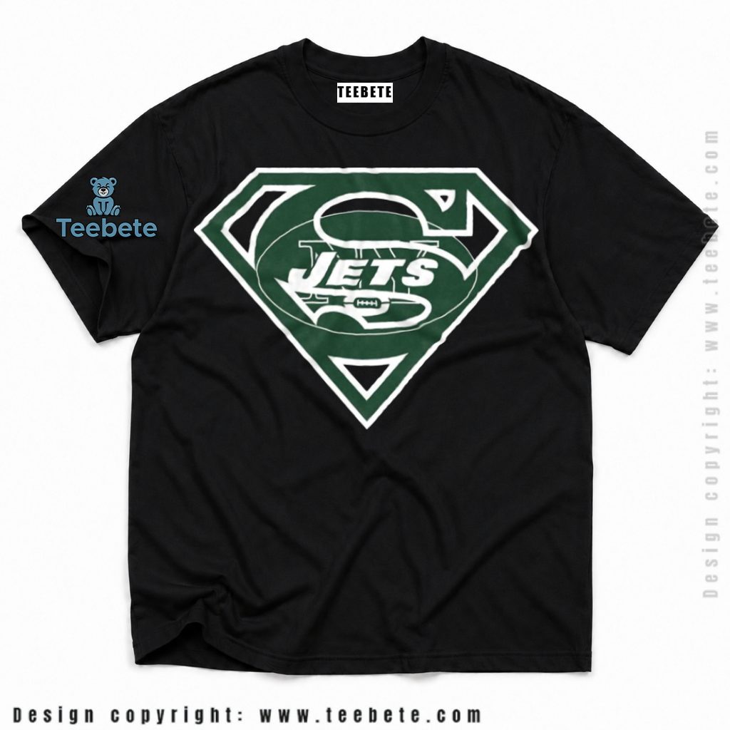 New York Jets Superman Emblem Logo Shirt