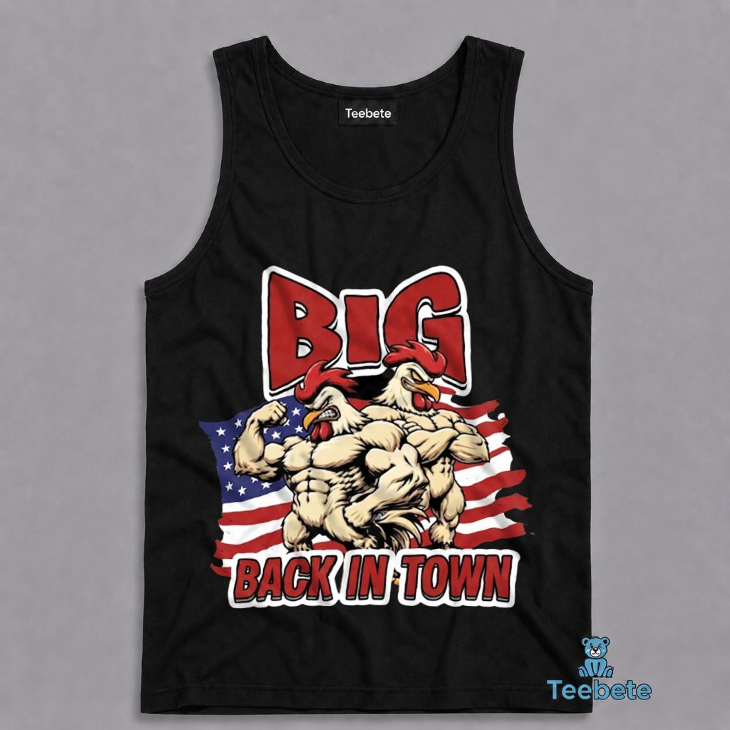 Patriotic Muscular Rooster American Flag Gym Fitness Tanktop Patriotic Muscular Rooster American Flag Gym Fitness Tanktop