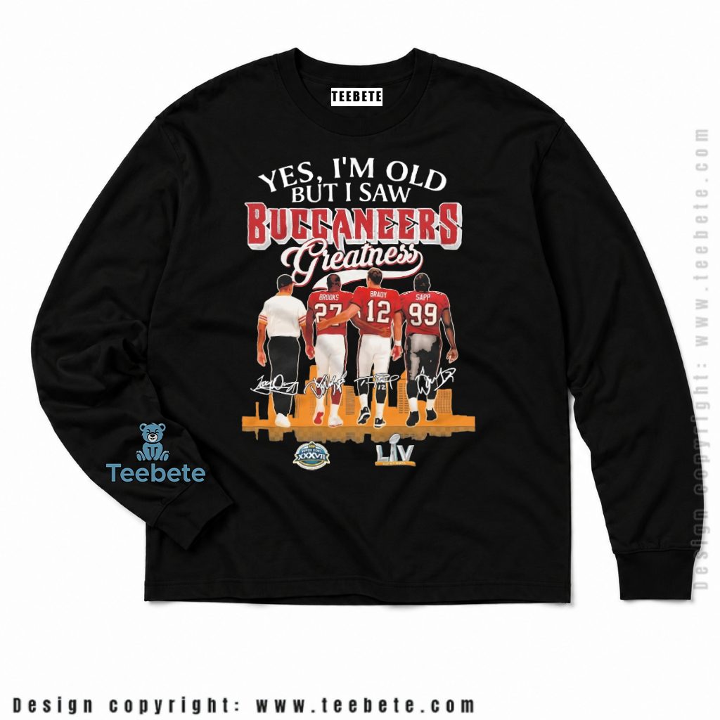 Tampa Bay Buccaneers Greatness Legends Skyline Long Sleeve Tampa Bay Buccaneers Greatness Legends Skyline Long Sleeve