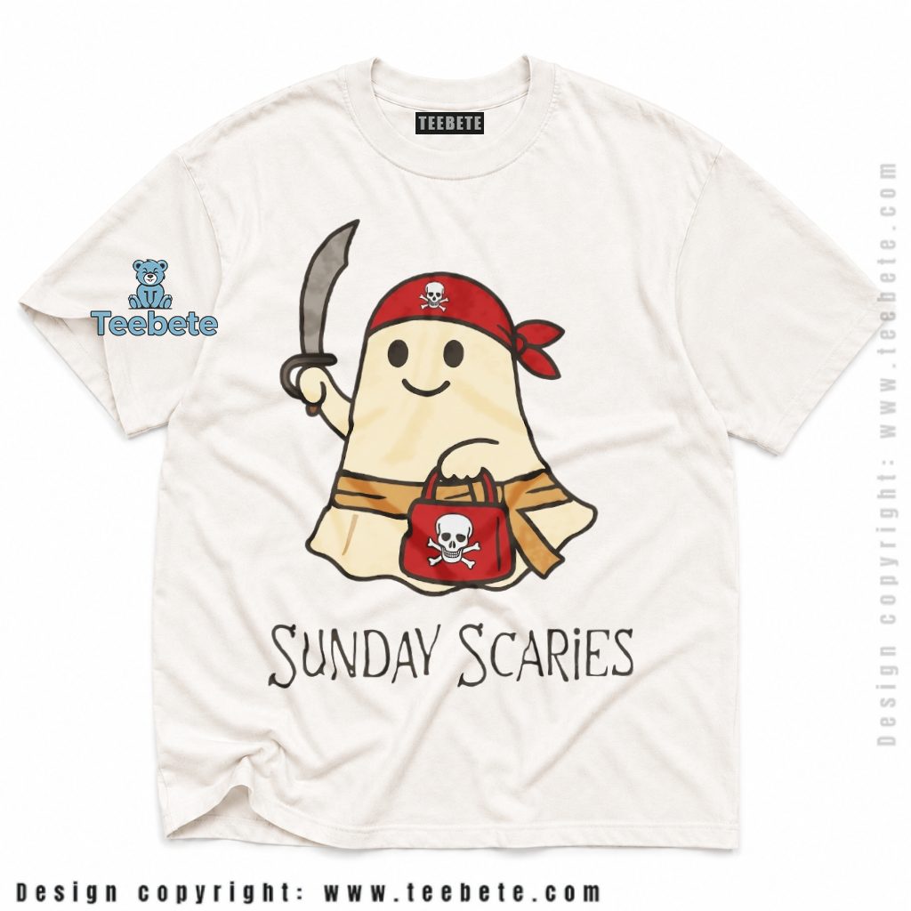 Tampa Bay Buccaneers Halloween Ghost Sunday Scaries Shirt