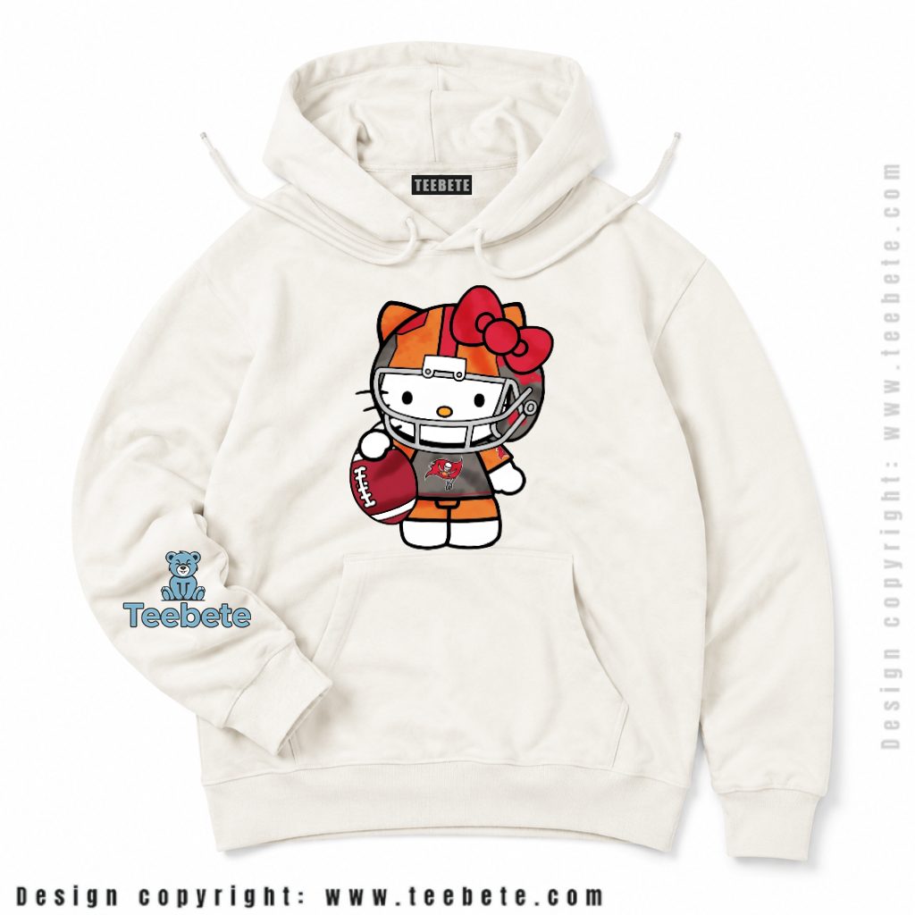 Tampa Bay Buccaneers Hello Kitty Helmet Football Hoodie Tampa Bay Buccaneers Hello Kitty Helmet Football Hoodie