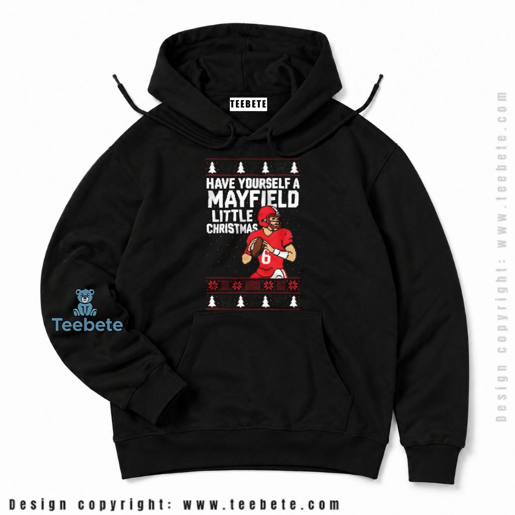 Tampa Bay Buccaneers Mayfield Christmas Player Hoodie Tampa Bay Buccaneers Mayfield Christmas Player Hoodie