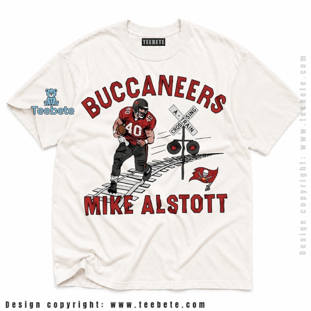 Tampa Bay Buccaneers Mike Alstott Railroad Shirt
