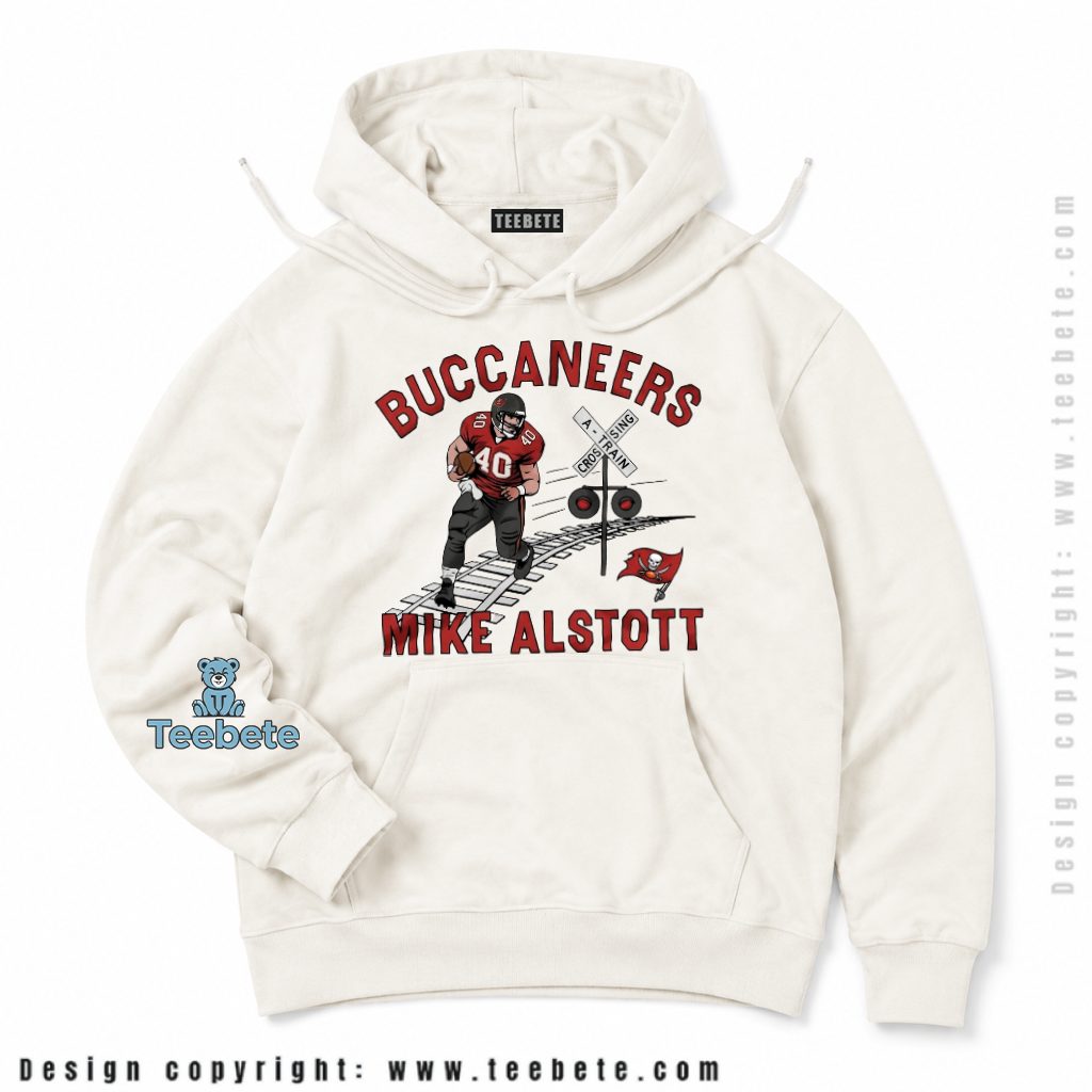 Tampa Bay Buccaneers Mike Alstott Railroad Hoodie Tampa Bay Buccaneers Mike Alstott Railroad Hoodie