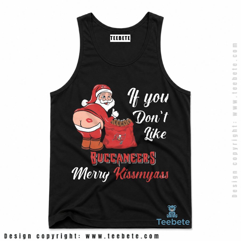 Tampa Bay Buccaneers Santa Spanking Merry Kissmyass Tanktop Tampa Bay Buccaneers Santa Spanking Merry Kissmyass Tanktop