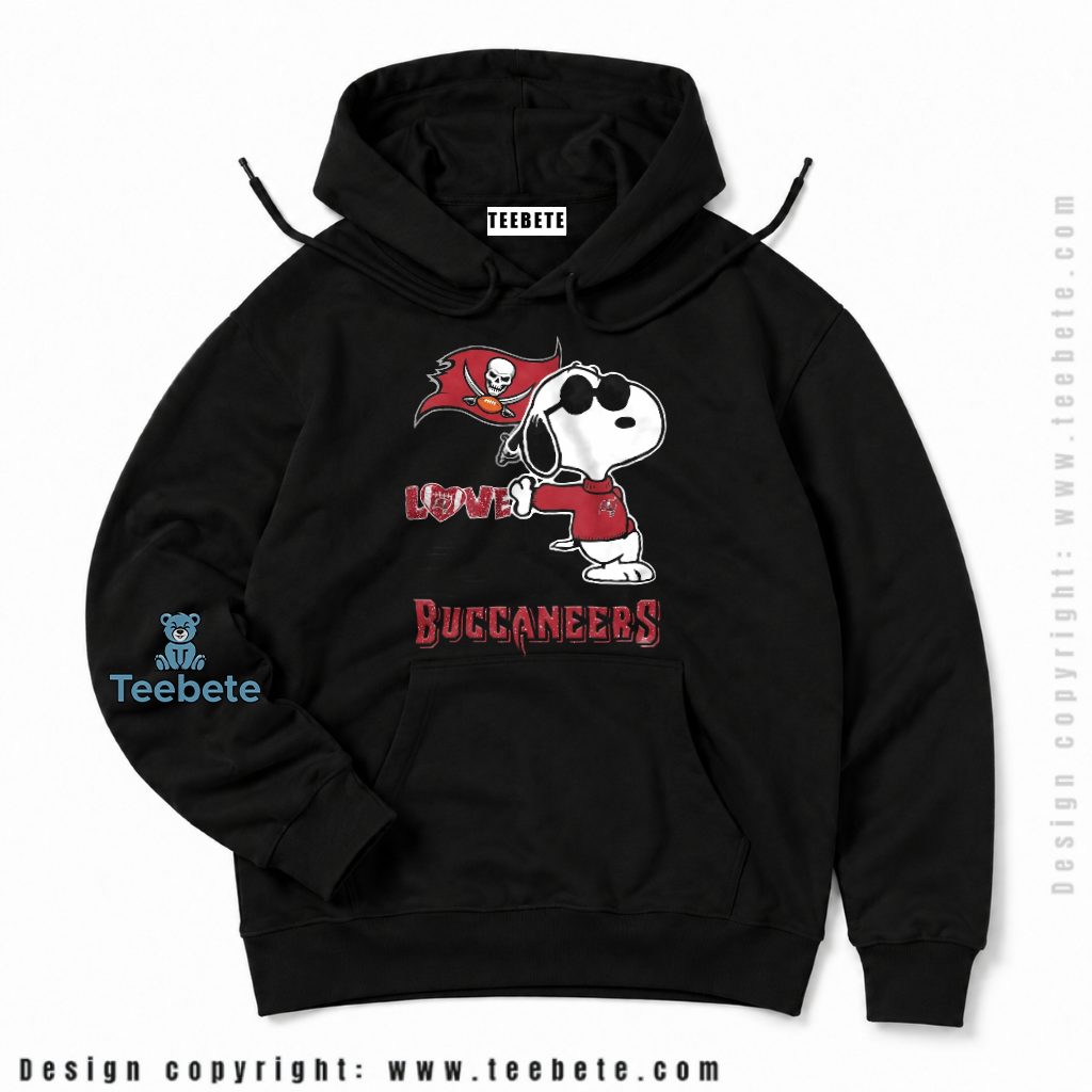 Tampa Bay Buccaneers Snoopy Sunglasses Love Sweater Hoodie Tampa Bay Buccaneers Snoopy Sunglasses Love Sweater Hoodie
