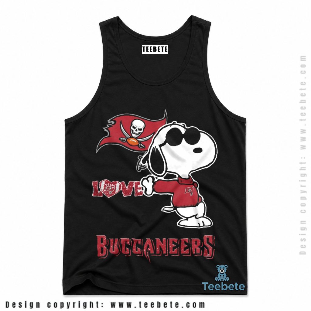 Tampa Bay Buccaneers Snoopy Sunglasses Love Sweater Tanktop Tampa Bay Buccaneers Snoopy Sunglasses Love Sweater Tanktop