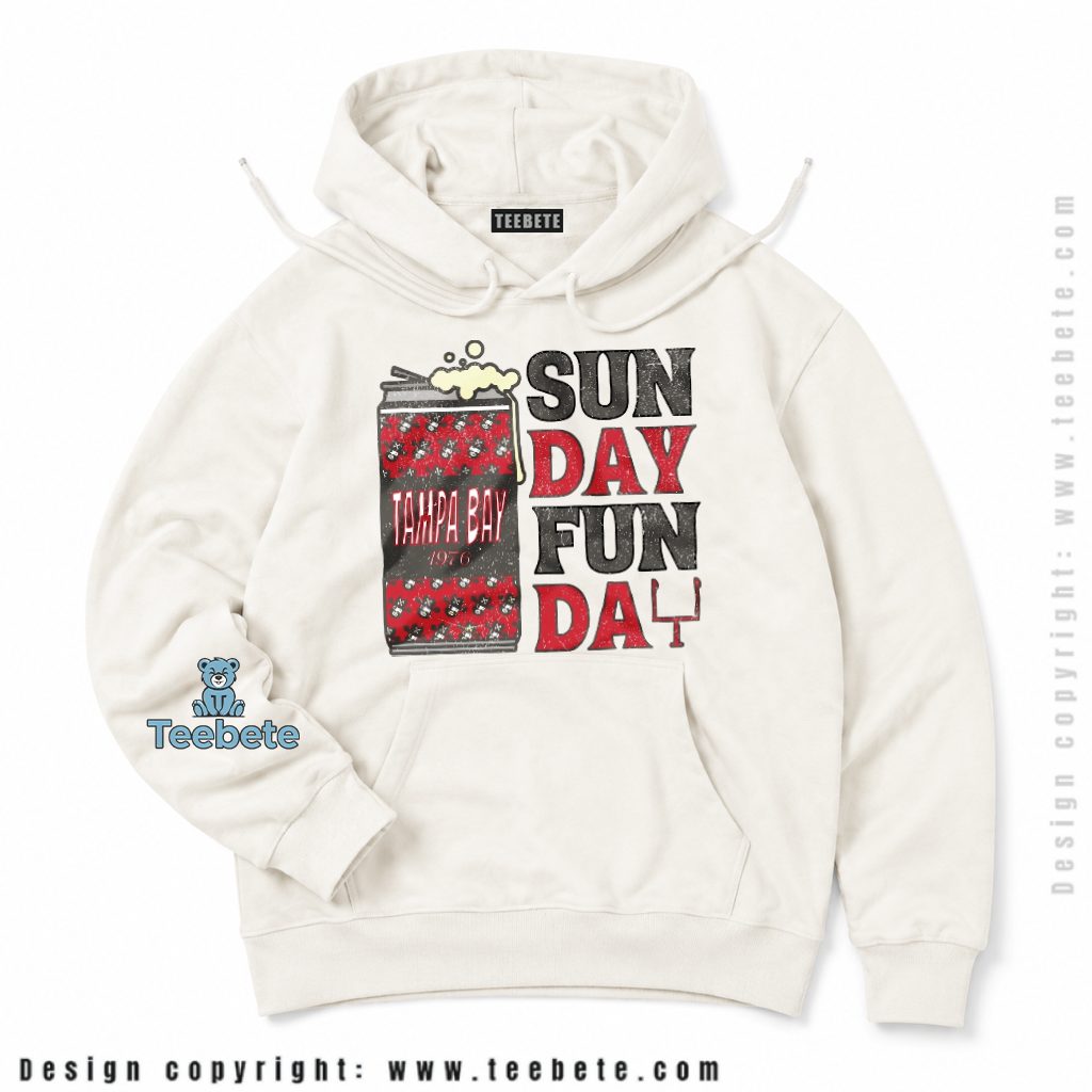Tampa Bay Buccaneers Sunday Funday Beer Can Hoodie Tampa Bay Buccaneers Sunday Funday Beer Can Hoodie