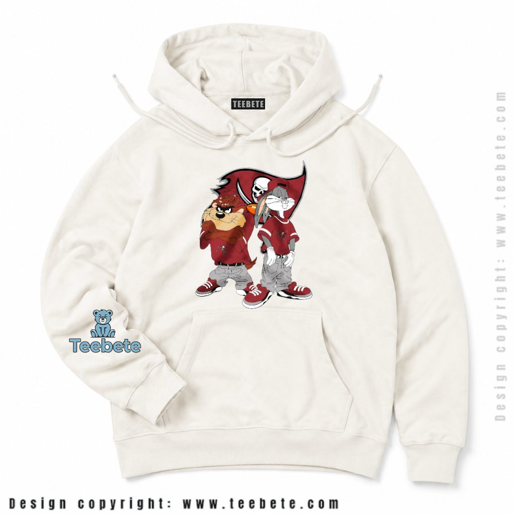 Tampa Bay Buccaneers Taz Bugs Bunny Hoodie Tampa Bay Buccaneers Taz Bugs Bunny Hoodie