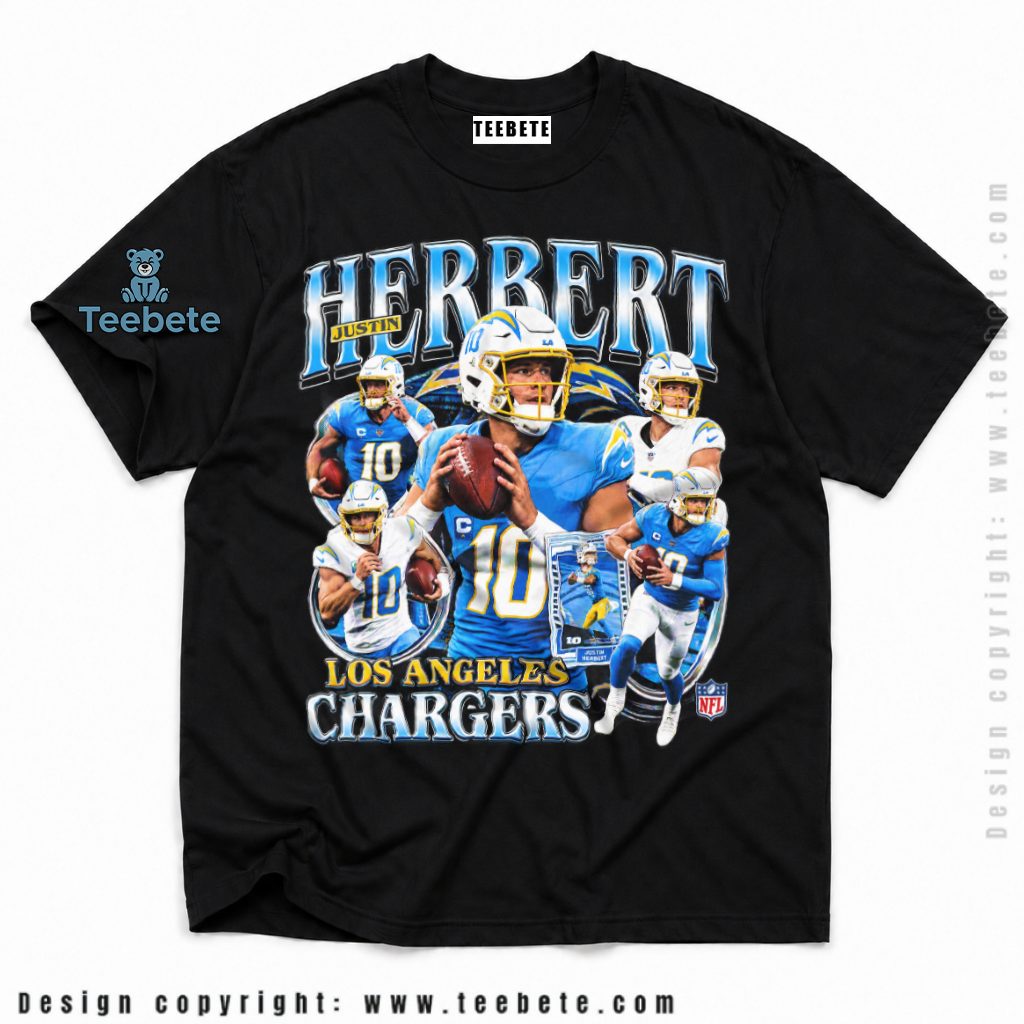 Los Angeles Chargers Justin Herbert Bootleg Fan Shirt