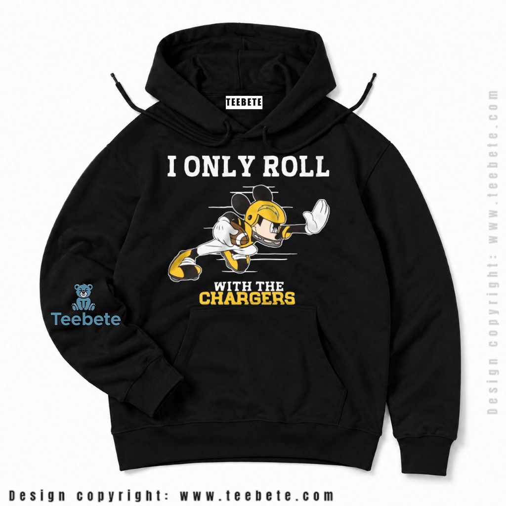 Los Angeles Chargers Mickey Mouse Running Back Cool Hoodie Los Angeles Chargers Mickey Mouse Running Back Cool Hoodie